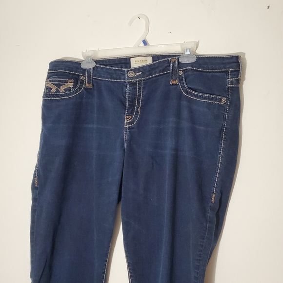 Big Star Maddie Skinny Dark Wash Size 36 Long - Picture 2 of 6